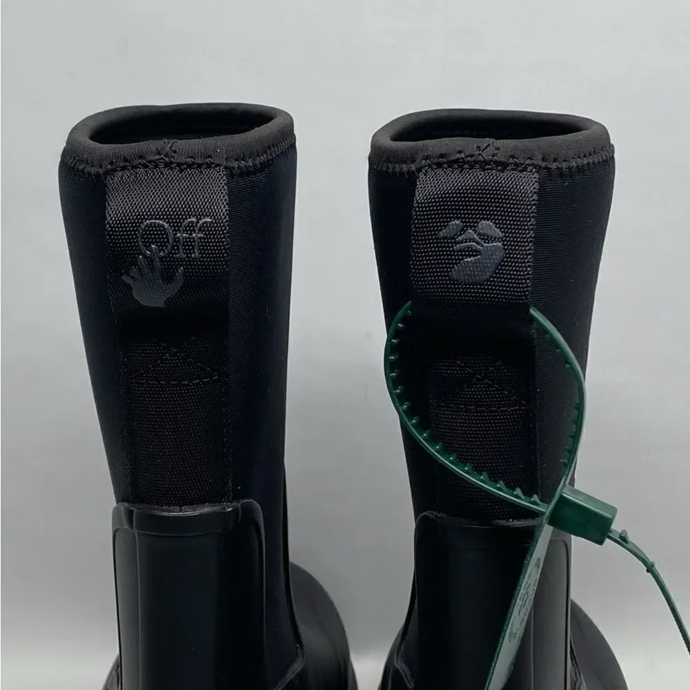 Off-White Sponge Rubber Rain Boots size 38